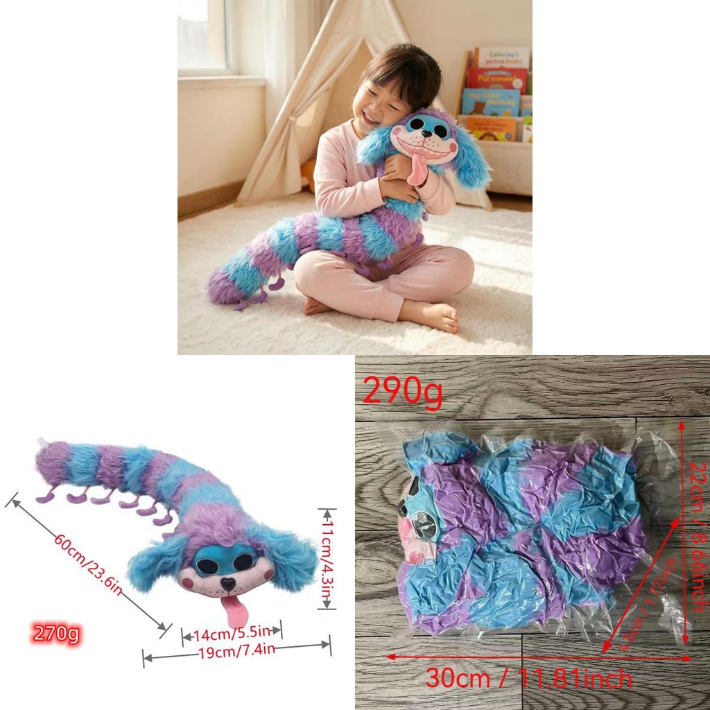Peluche Poppy Playtime à Poil Court Doux pour Enfants et Collectionneurs