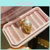 Geometric Open Ring For Women With Artificial Pearl Handmade Design For Summer Fashion Accessory