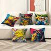 Anime Pikachu Personalized Pillow Cover Kids Bedroom Wild Party Decor Pillowcase Kid Birthday Shower Gift