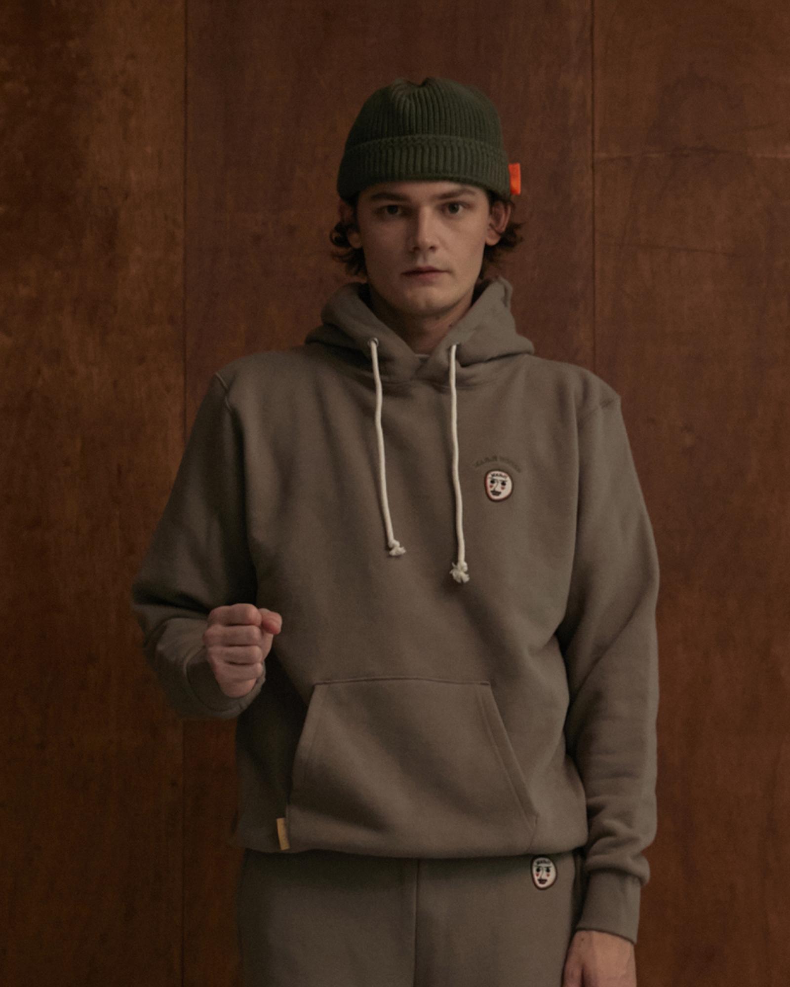 Marje House Mh/02 Hoodie Beige L