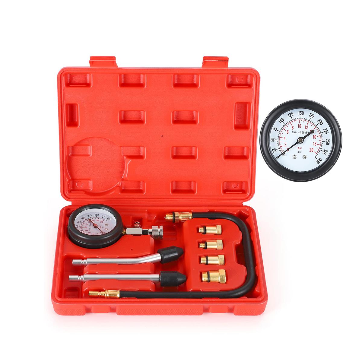 

Pressure Gauge Gasoline Engine Compression Tester Automotive Workshop Tools Mechanical Inspection Garage Tool Car Verification