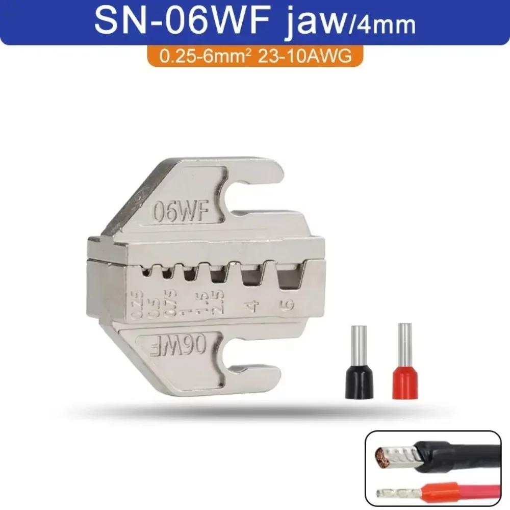 New Alloy SN Crimping Pliers Jaw Width 4mm 06WF 2549 03H Crimping Pliers Jaws 48B 58B SN-2546B 02C Crimping Terminals Jaw Slot