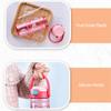 550ml Kids Healthy Plastic Water Bottle With Straw BPA Free Leak-Proof Durable Unbreakable Cartoon Drinking Bottle With Handle