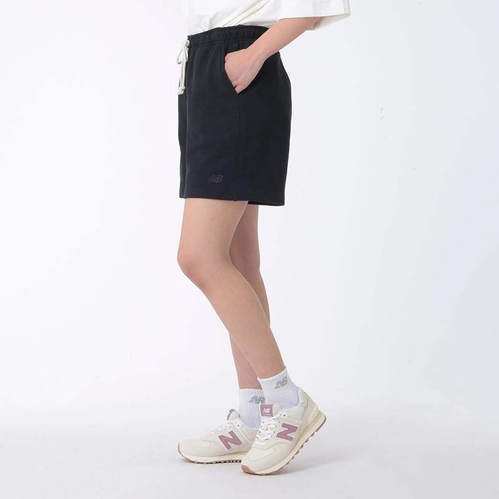 Shorts NB Athletics Sweat Shorts BK [New Balance] Women's (WS41508) (Black)