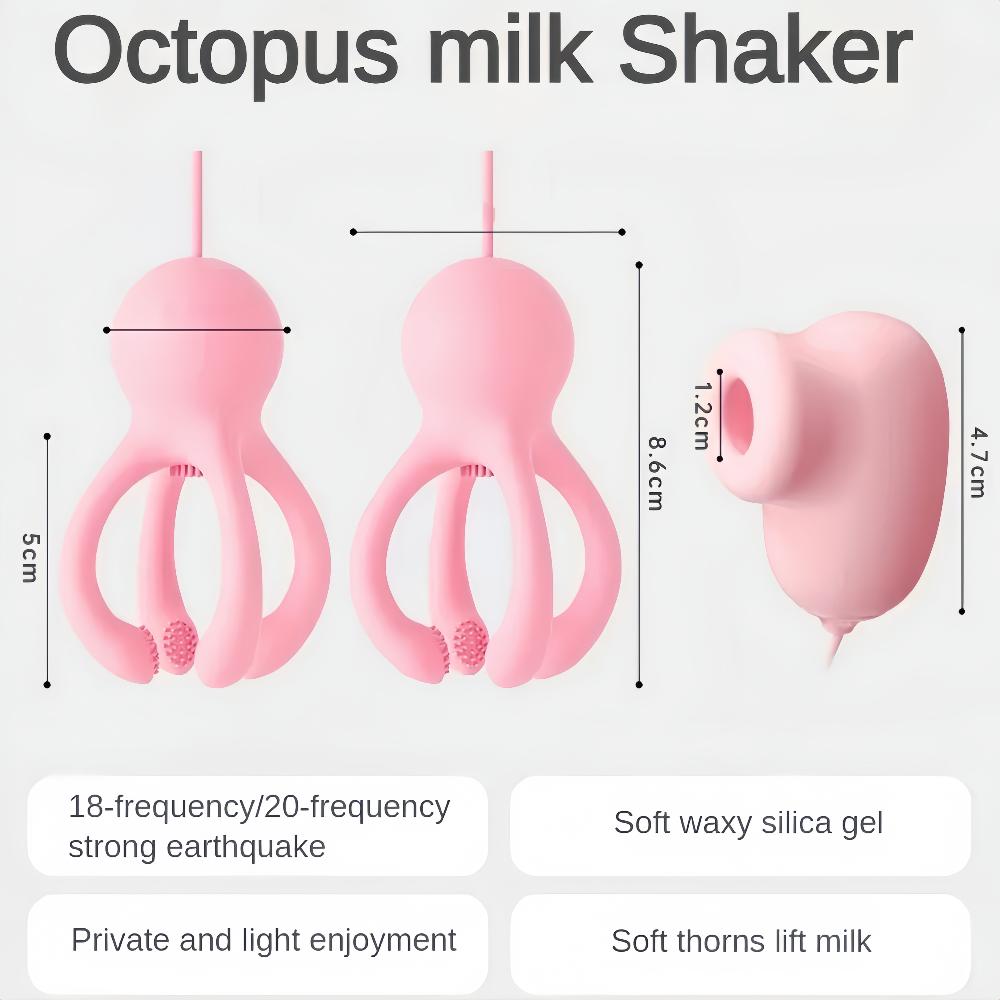Brustvibrator Nippelklemme Massageverstärker Nippelsauger Klitorisstimulator Weiblicher Masturbator Sex für Paare Erwachsenenprodukt