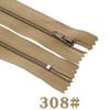 10pcs Nylon Coil Zipper 4"-24" (10 cm-60 cm) for Tailor Crafts, Sewing Clothes Zipper (20 Colors) Sewing Accessories