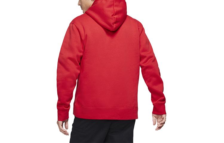 Nike Sweatshirts Men's University Red Hooded Moderate Regular CW7065-657