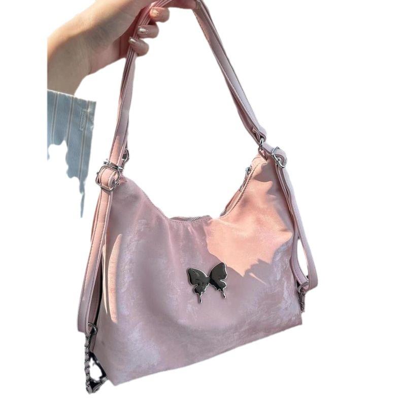 Summer one-shoulder bow forest style large-capacity backpack fashion one-shoulder multi-purpose commuting