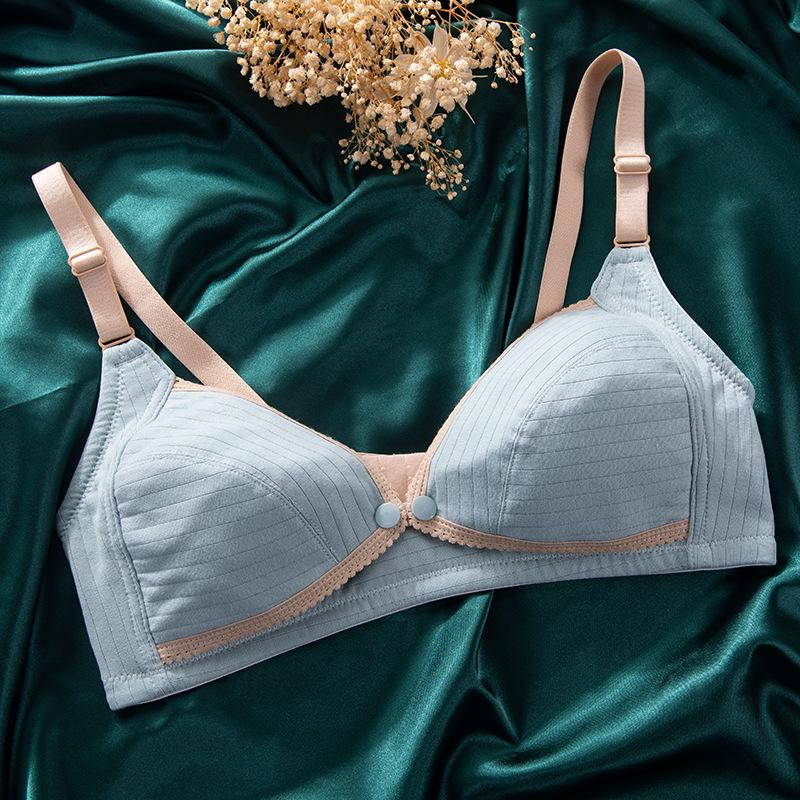 

Беспроводной бюстгальтер для кормления большого размера - Застежка спереди, Дышащий, Предотвращающий провисание, Поддерживающий M