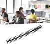 10 Pcs Loose Leaf Binding Spine 30 Hole Cuttable Wear Resistant PP Plastic 10mm Binding Comb for Student