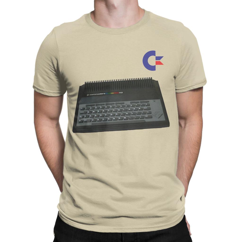 8-Bit Computer Neuheit 100% Baumwolle T-Shirt Commodore Amiga 500 T-Shirts Oberteile Für Unisex
