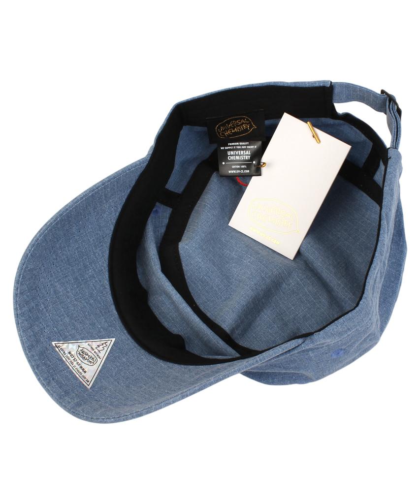 Yunibeosyeolkemiseuteuli Washing Blue Logo Workcap Marine Cap