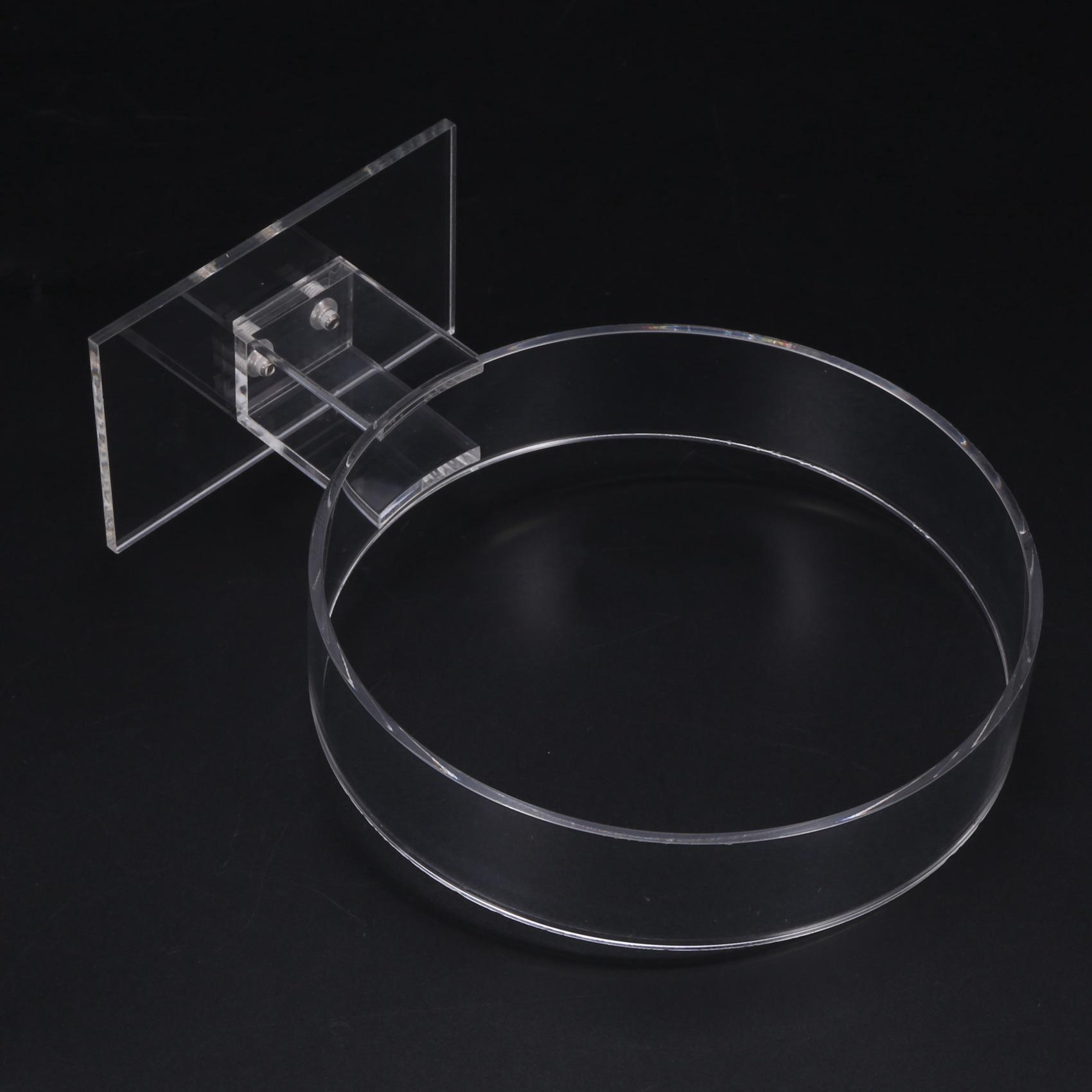 A95D-2X Acrylic Headband Holder, Hair Accessories, Headband Display Stand, Jewelry Holder Transparent