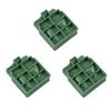 1/3Pcs Fishing Bait Molds Compact Portable Foldable Design Easy To Use Soft Plastic Lure Making Molds Fishing Accessories