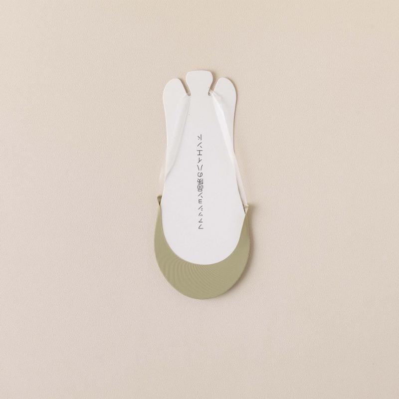 Half Palm Cotton Sling Socks for Women High Heeled Sandals Summer Boat Socks Shallow Mouth Non-Slip Invisible Socks