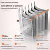 Cross-border Negative Ion Smart Air Purifier with Display - Removes Dust, Hair & Smoke