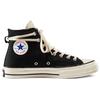 Fear of God Essentials X Converse Chuck 70 High Black Unisex Sneakers Egret 167954C