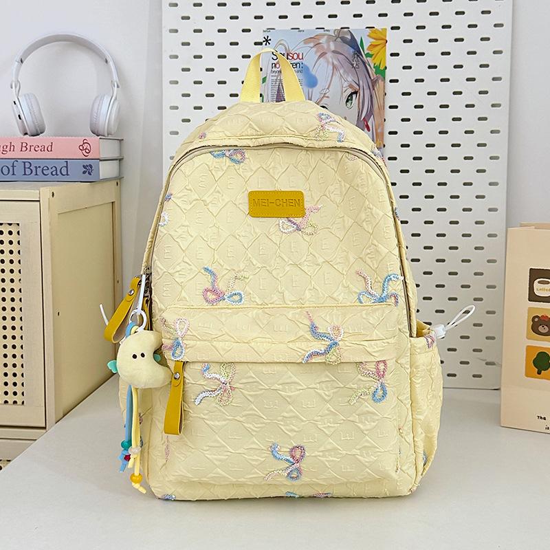 Niche High Value Japanese Versatile Girl Schoolbag Large Capacity Junior High School College Students Backpack