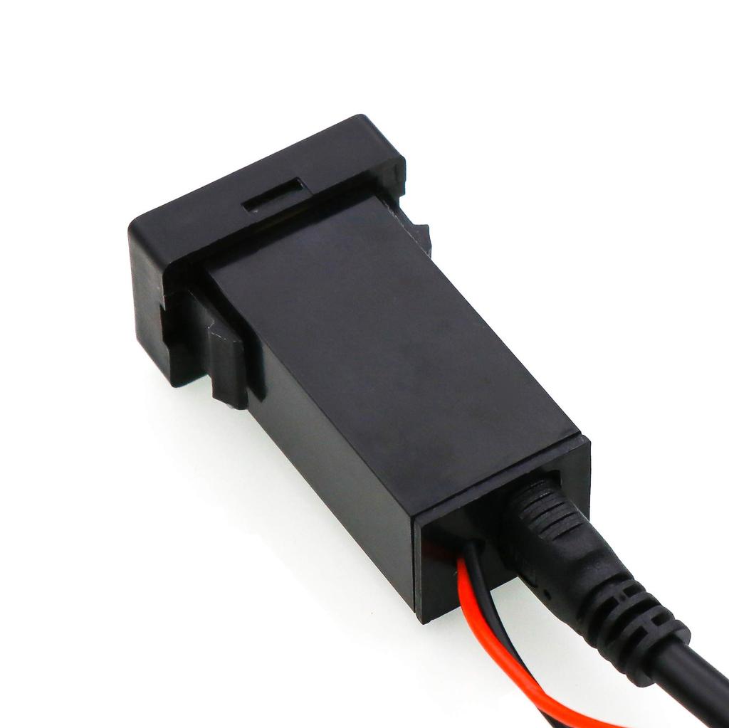 TOYOTA HDMI pripojovacia jednotka pre vozidlá Toyota, Vstupný port, USB port s rýchlym nabíjaním QC3.0, Audio diely, Panel s otvorom pre prepínač