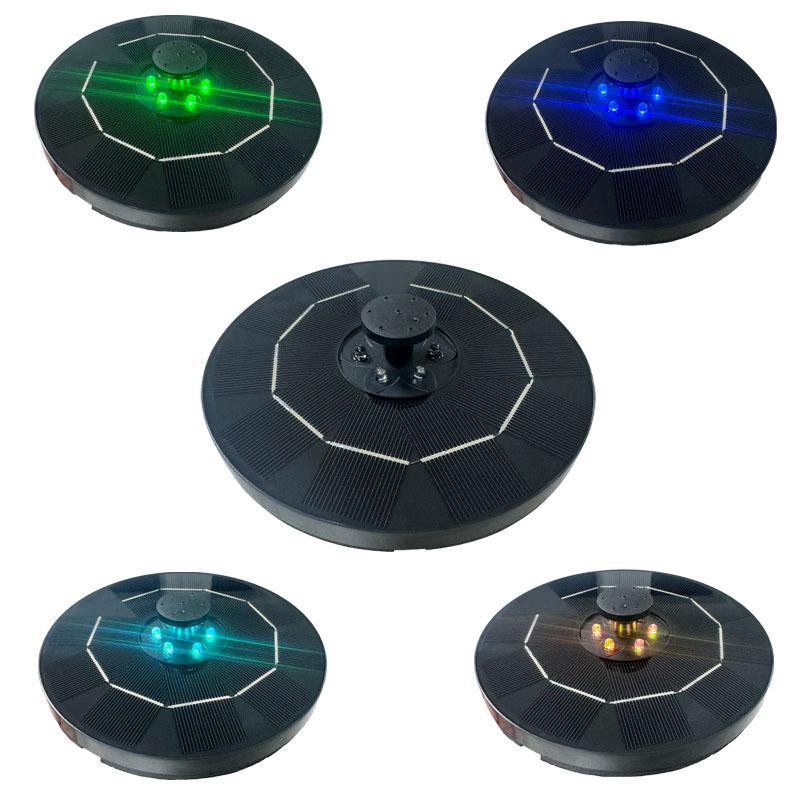 Zonnepaneel Drijvende Fontein met Watertekort Bescherming - Verkrijgbaar in 13CM, 16CM en 18CM Maten