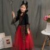 Halloween Costume Haunted House Party Game Cosplay Children Stage Show Queen Vampire Cosplay