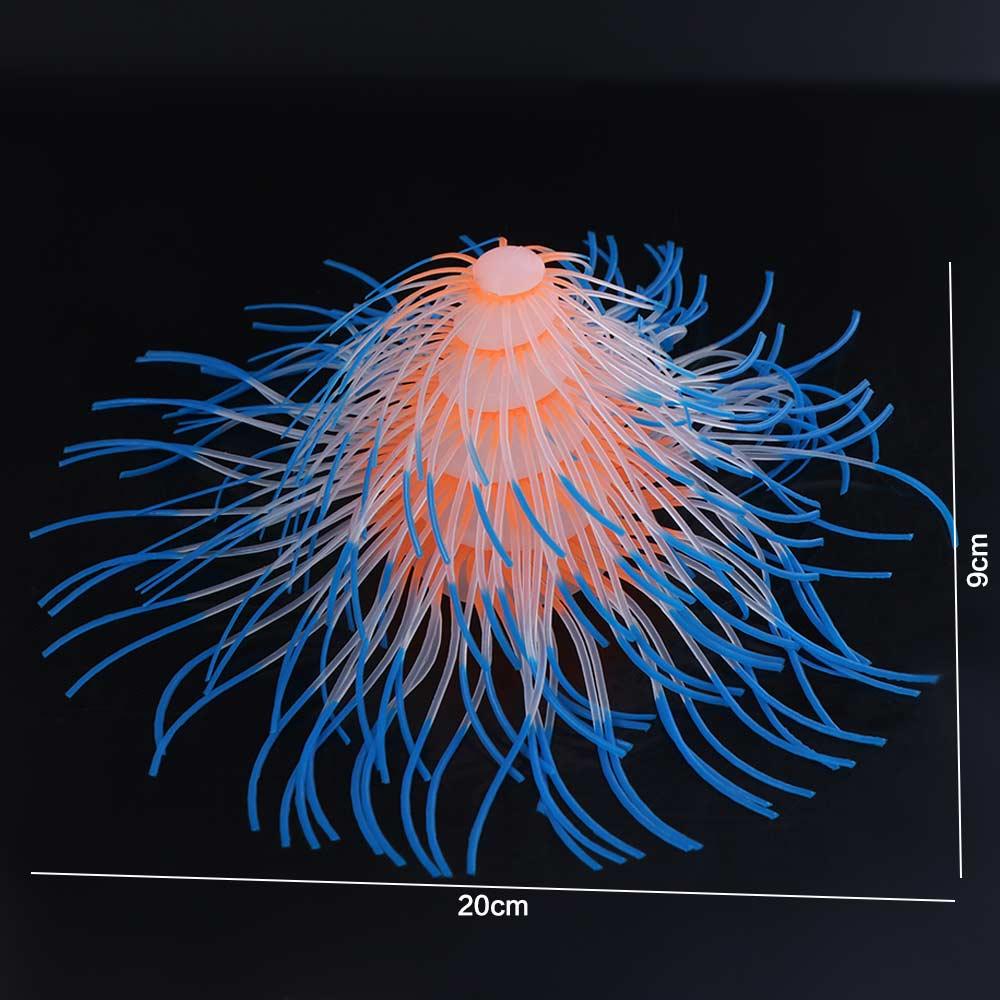 Silicone Simulation Coral Colorful Christmas Tree Coral Craft Aquarium Landscaping  Fish Play