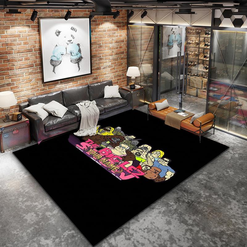 Big Lez Show Theme Custom Name Carpet Rug For Living Room Bedroom Home Sofa Decoration Kids Play Nonslip Floor Mat
