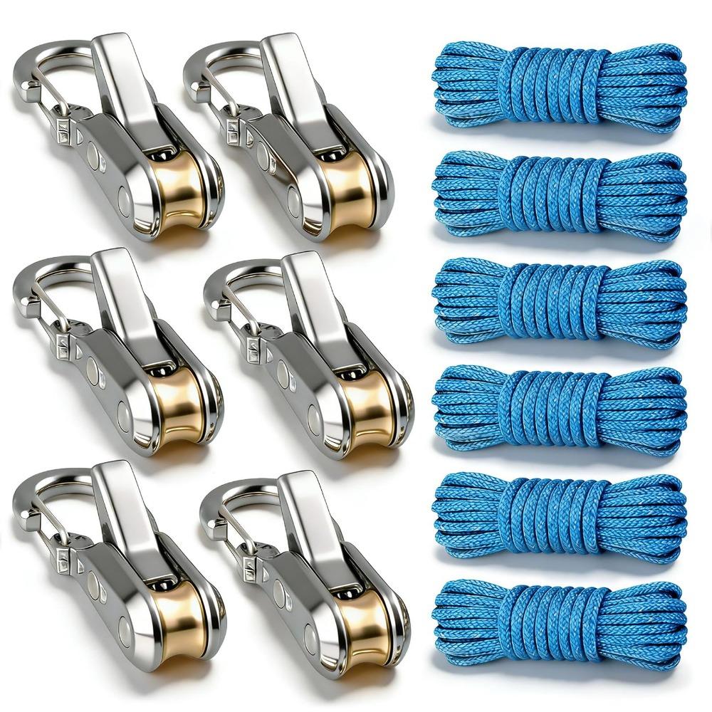 Tool Heavy-Duty Rope Tightening Tool Retractable Tie Down Heavy-Duty Tie Down Rope Retractable Tie Down Rope Boating