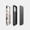 3D Three-dimensional Cherry Bow Magnetic Mobile Phone Case iPhone15 Anti-drop Two-in-one Film Case Apple 17pm
