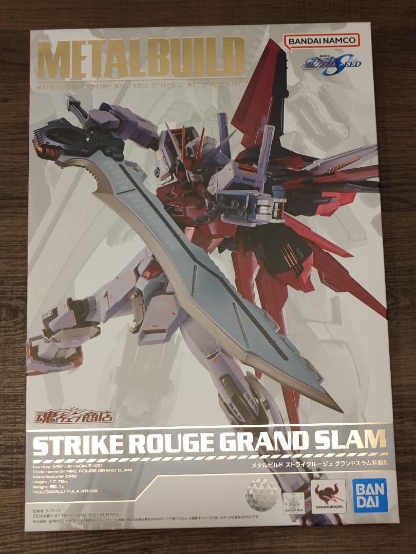 

[USED] METAL BUILD Strike Rouge Grand Slam Equipment Type