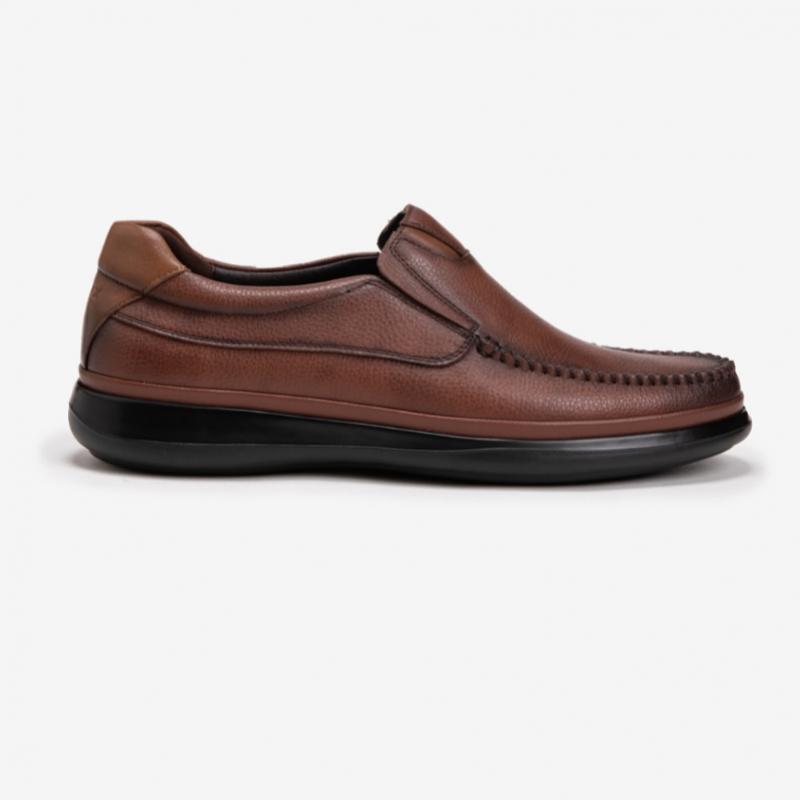 ESquire Men S Cowhide Gelflex caSual Slip On Light Brown
