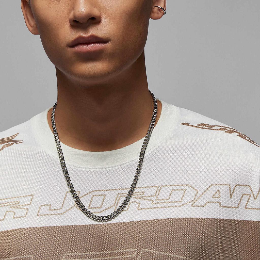 Jordan MVP Printed Casual Sports Crew Neck Pullover Long Sleeve T-Shirt Men Tops Sail Dark-Brown FV7240-133