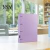Smooth Page Turning Binder 4-Hole Document Folder/A4 File Bag, Durable PP Portable Storage Notebook Production Folder Folder, Macaron Colors