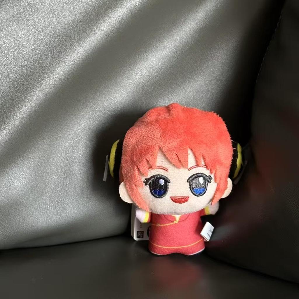 10cm Sakata Gintoki Plush Toy Gintama Plush Doll Key Chain Bag Decoration Doll Stuffed Collection Kids Toys Birthday Gift