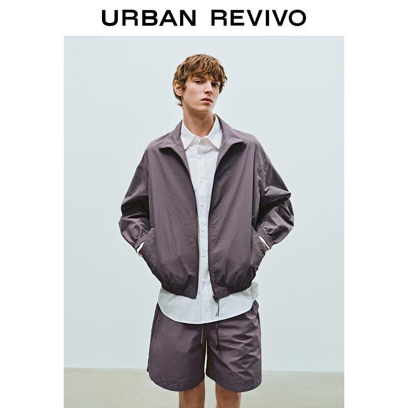 UR Men's Oversized Stand Collar Tech Jacket