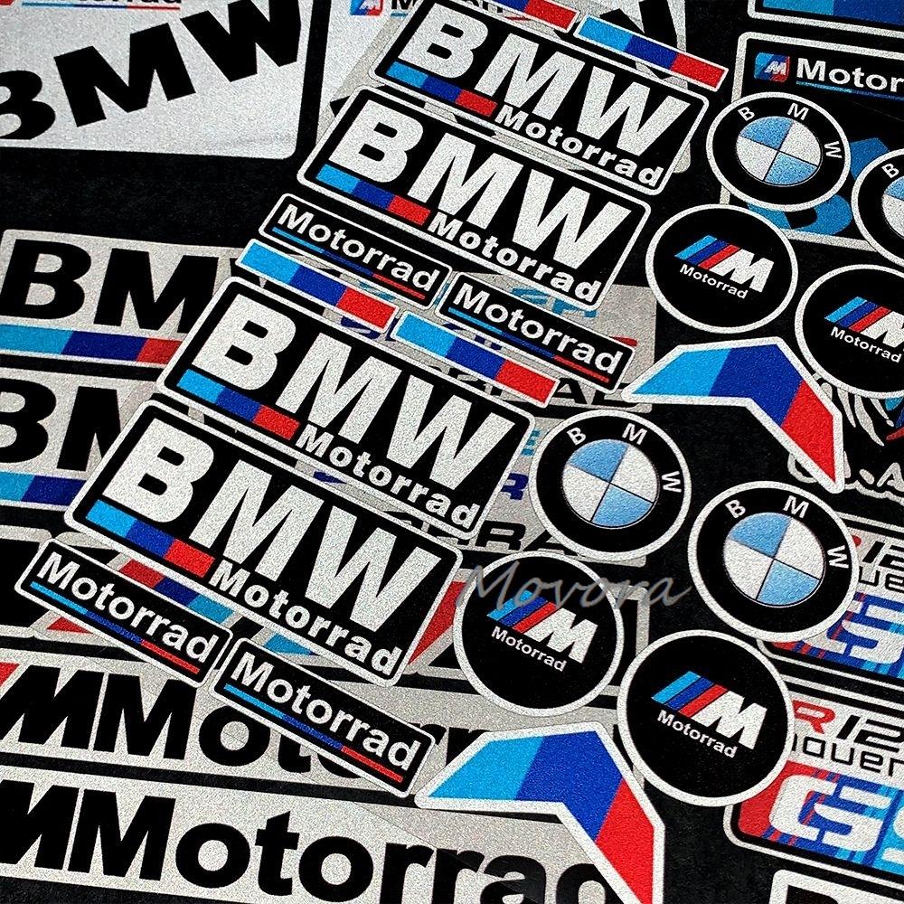 New Reflective Car Motorcycle Sticker Decals Tank Stickers For Bmw M 50TH Power Performance E28 E30 E34 E36 E46 E60 E90 F84 DE9