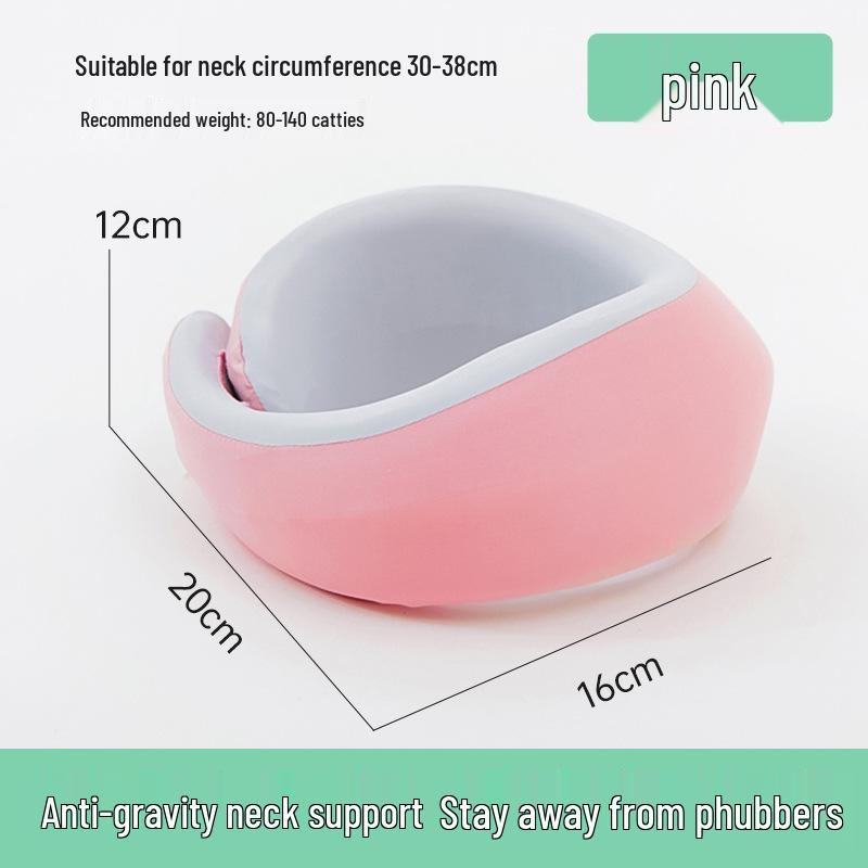 Comfortable U-Shaped Neck Pillow: Anti-Tilt, Decompressive Support, Washable & Portable