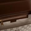 Gucci GG Supreme Retro Messenger Crossbody Bag Beige Canvas Brown Leather Gold Hardware Daily Use 715767-92THG-8563