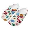 Women Men EVA Casual Clogs Printed Ventilated Easy Clean Slip On Travel Use Beach Garden Daily Walking Walking Shoes Beach Wear