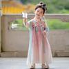 Chinese Style Fairy Hanfu Summer Ruqun: Little Girl's Ancient Tang Suit Princess Dress