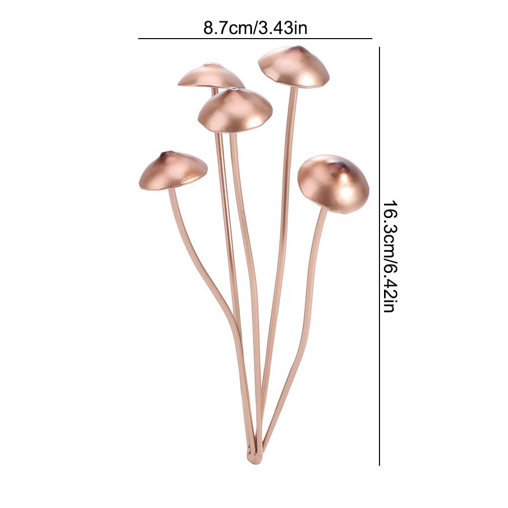 Unique Mushroom Garden Statue Rustic Mushroom Ground Decoration Wedding Decoration