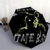 Printed Horror Game F-FNAF Freddy Folding Umbrella,Outdoor,Leisure,And Travel Umbrella,Durable Umbrella Fabric,Birthday And Holiday Gift