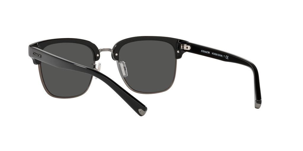 Sonnenbrille HC8326 52 [Coach] Herren SCHWARZ/GUNMETAL
