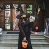 Halloween Witch Hat Black Witch Hat Costume Accessories for Indoor and Outdoor Halloween Decoration, Suitable for Home Courtyard Porch Ceilings