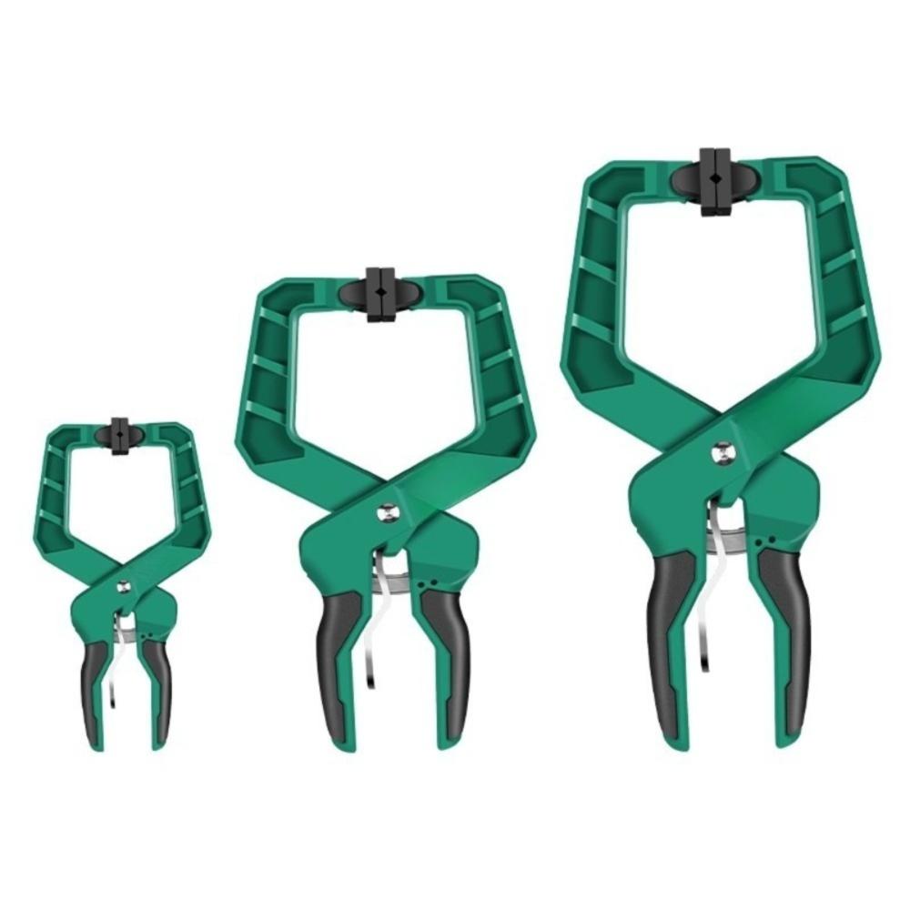 Portable Plastic Quick Clamp Non-slip Handle Multi-Purpose Woodworking Tool Spring Clamps Fixing Tools Woodworking 4inch