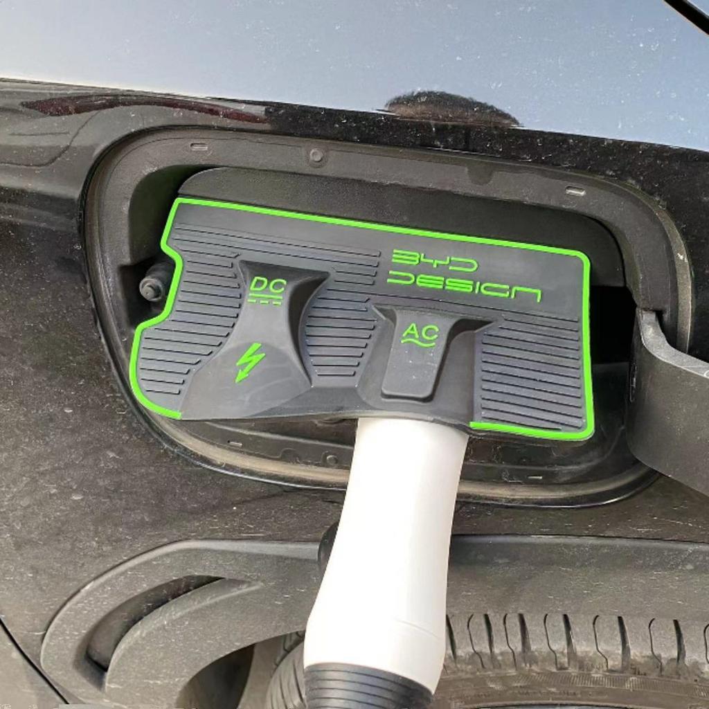 Magnetic Car Charging Port Rain Cover for BYD Yuan Plus Song Plus Atto3 Dolphin Seagull Denza D9 Waterproof EV Charger Protector