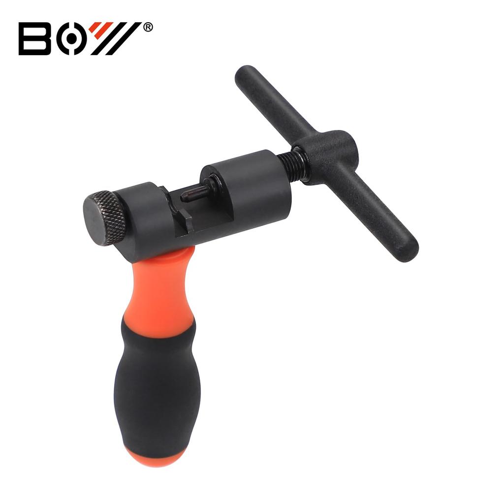 Universal Bicycle Chain Tool Kit Main Chain Chain Checker for Road Chain Splitter Breaker for Speed Chain Disassembly (Chain Breaker, Pliers,
