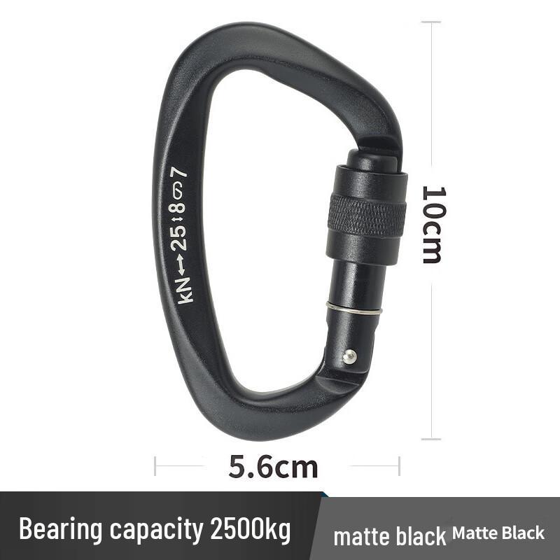 

Yining Rock Climbing D-Type Main Lock Carabiner