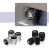 Couvercle de capuchon anti-poussière de tige de Valve de pneu de voiture boulonné, 4 pièces, accessoires pour 500 Punto Panda Doblo Stilo Bravo Pondo