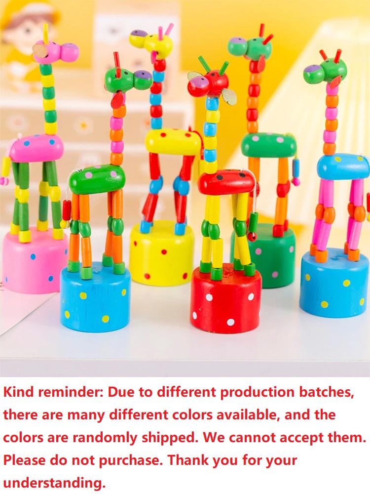 

Learning Toys Wooden Animal Simulation Giraffe Developmental Kids Intellectual Educational Learning Toys Give Gifts To Kids OneSize